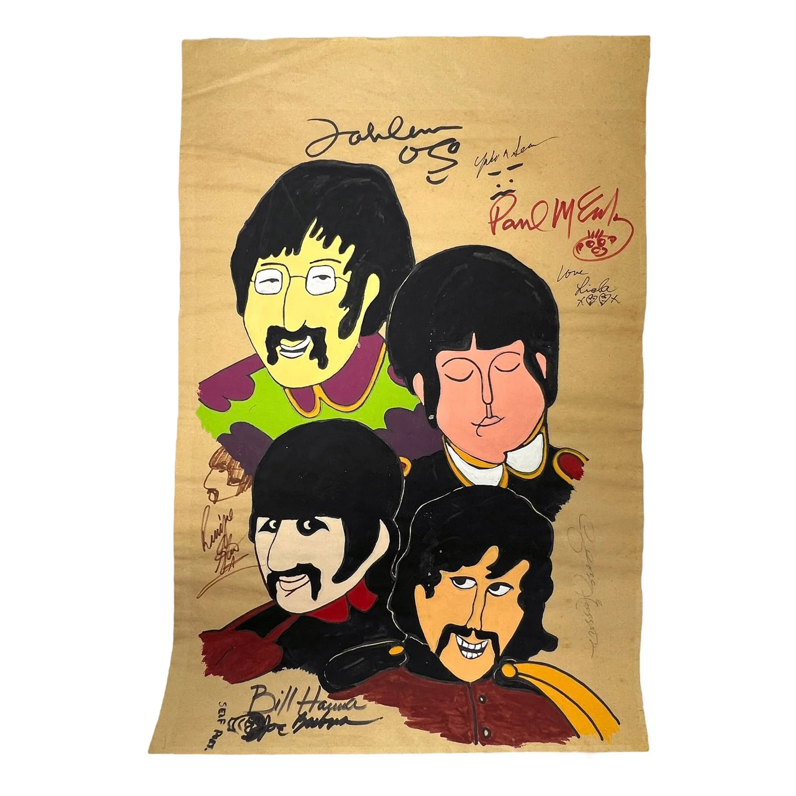 The Ultimate Beatles Collectible: Yellow Submarine Hand-Painted